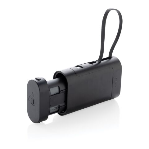 CycleCell 10.000mah Powerbank mit herausnehmbarer Batterie schwarz | ohne Werbeanbringung | Nicht verfügbar | Nicht verfügbar