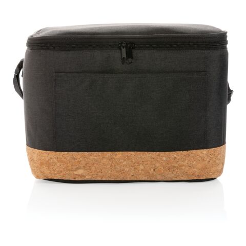 Impact AWARE™ XL RPET Two-Tone Kühltasche mit Korkdetail schwarz | ohne Werbeanbringung | Nicht verfügbar | Nicht verfügbar | Nicht verfügbar