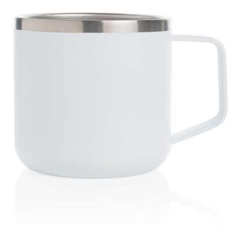 Stainless-Steel Camping-Tasse weiß | ohne Werbeanbringung | Nicht verfügbar | Nicht verfügbar