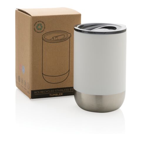 RCS recycelter Stainless Steel Becher weiss | ohne Werbeanbringung | Nicht verfügbar | Nicht verfügbar