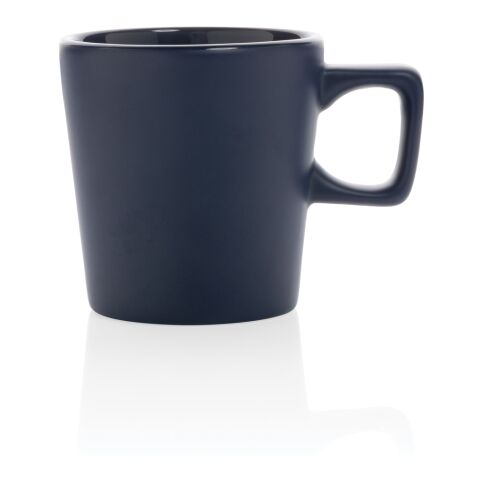 Moderne Keramik Kaffeetasse blau | ohne Werbeanbringung | Nicht verfügbar | Nicht verfügbar