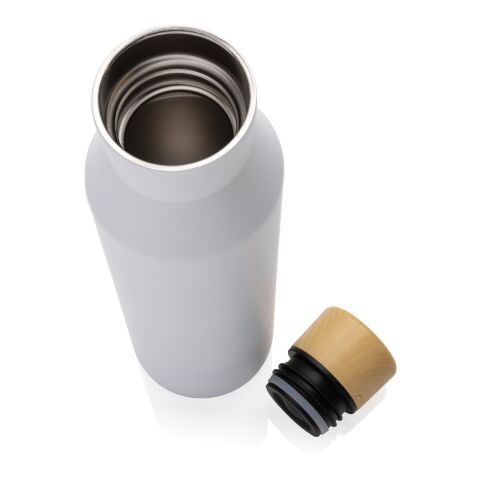 Gaia Vakuumflasche aus RCS recyceltem Stainless-Steel weiß | ohne Werbeanbringung | Nicht verfügbar | Nicht verfügbar