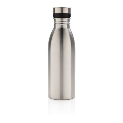 Deluxe Wasserflasche aus RCS recyceltem Stainless-Steel silber | ohne Werbeanbringung | Nicht verfügbar | Nicht verfügbar