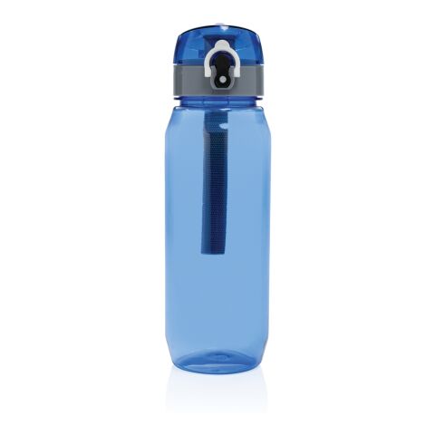 Yide verschließbare Wasserflasche aus RCS rec. PET, 800ml blau | ohne Werbeanbringung | Nicht verfügbar | Nicht verfügbar