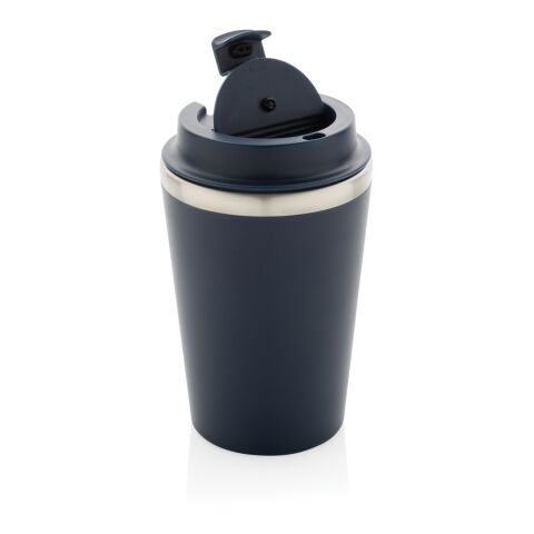 Java 350ml doppelwandiger Becher aus RCS recyceltem PP französisch blau | ohne Werbeanbringung | Nicht verfügbar | Nicht verfügbar