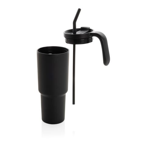 Graphic 360 Becher aus RCS-zertifiziert recyc. Stahl, 900ml schwarz | ohne Werbeanbringung | Nicht verfügbar | Nicht verfügbar