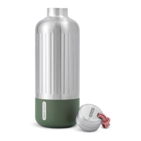 Black+Blum Explorer isolierte Wasserflasche groß, 850ml Olivgrün | ohne Werbeanbringung | Nicht verfügbar | Nicht verfügbar