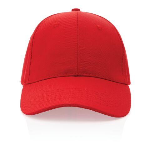 Impact 6 Panel Kappe aus 280gr rCotton mit AWARE™ Tracer rot | ohne Werbeanbringung | Nicht verfügbar | Nicht verfügbar | Nicht verfügbar