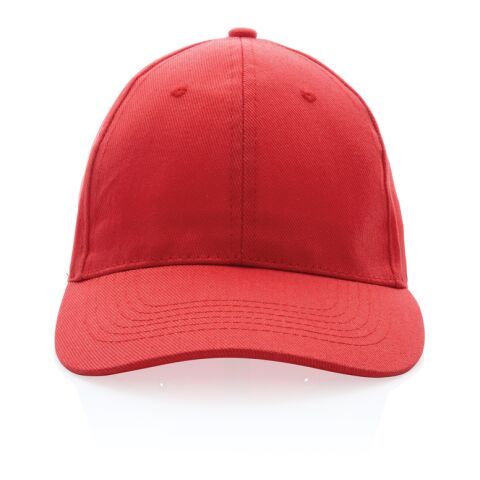 Impact 6 Panel Kappe aus 280gr rCotton mit AWARE™ Tracer Sattes Rot | ohne Werbeanbringung | Nicht verfügbar | Nicht verfügbar | Nicht verfügbar
