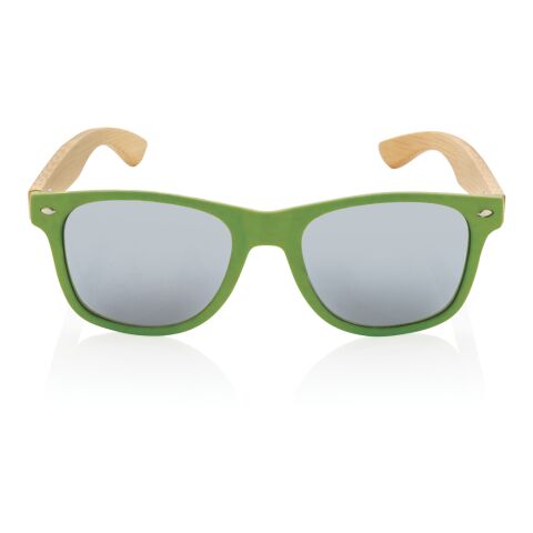 Sonnenbrille aus FSC®-Bambus und RCS recyceltem Kunststoff grün | ohne Werbeanbringung | Nicht verfügbar | Nicht verfügbar