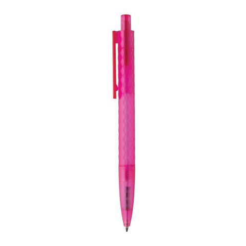 X3 Frosted-Pen aus GRS recyceltem PC rosa | ohne Werbeanbringung | Nicht verfügbar | Nicht verfügbar