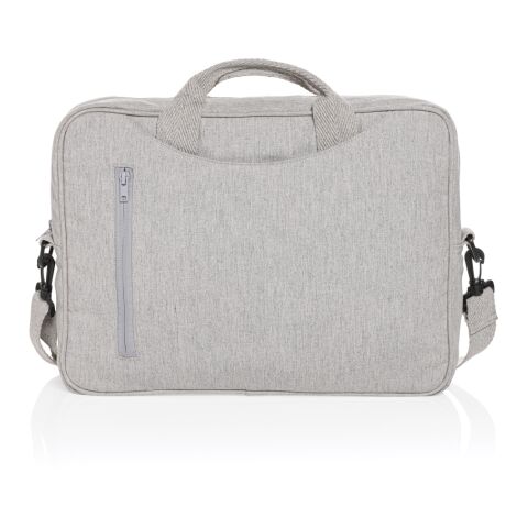 "Laluka AWARE™ 15.4"" Laptop-Tasche aus recycelter Baumwolle grau | ohne Werbeanbringung | Nicht verfügbar | Nicht verfügbar | Nicht verfügbar