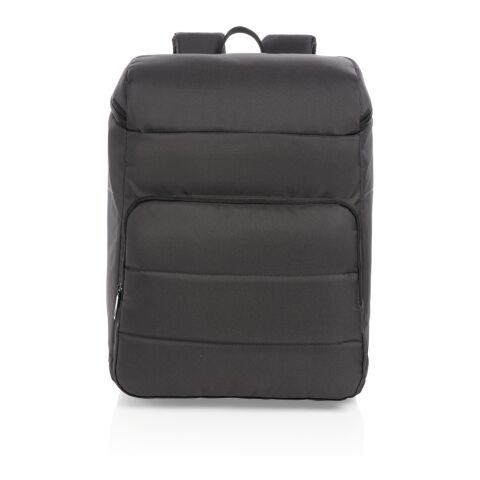 Impact AWARE™ RPET Kühl-Rucksack, schwarz schwarz | ohne Werbeanbringung | Nicht verfügbar | Nicht verfügbar