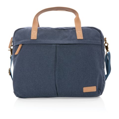 Impact AWARE™ 16 oz. rCanvas Laptop-Tasche blau | ohne Werbeanbringung | Nicht verfügbar | Nicht verfügbar | Nicht verfügbar