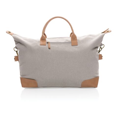 Impact AWARE™ 16 oz. rCanvas große Wochenendtasche grau | ohne Werbeanbringung | Nicht verfügbar | Nicht verfügbar | Nicht verfügbar