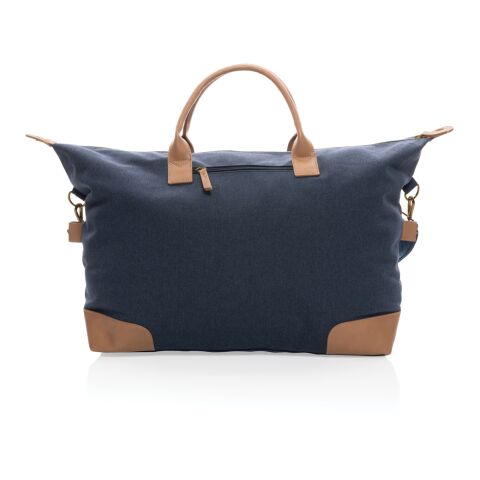 Impact AWARE™ 16 oz. rCanvas große Wochenendtasche blau | ohne Werbeanbringung | Nicht verfügbar | Nicht verfügbar | Nicht verfügbar