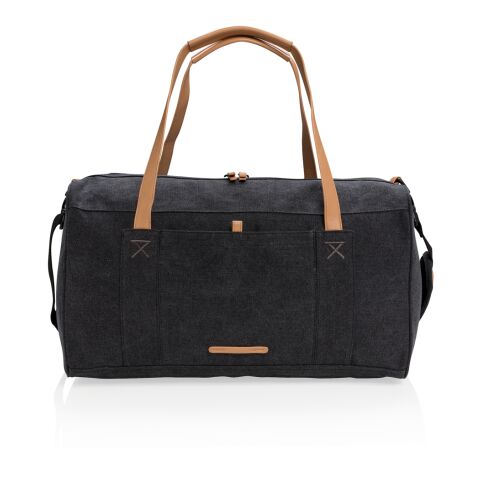 Canvas Reisetasche, PVC frei schwarz | ohne Werbeanbringung | Nicht verfügbar | Nicht verfügbar | Nicht verfügbar