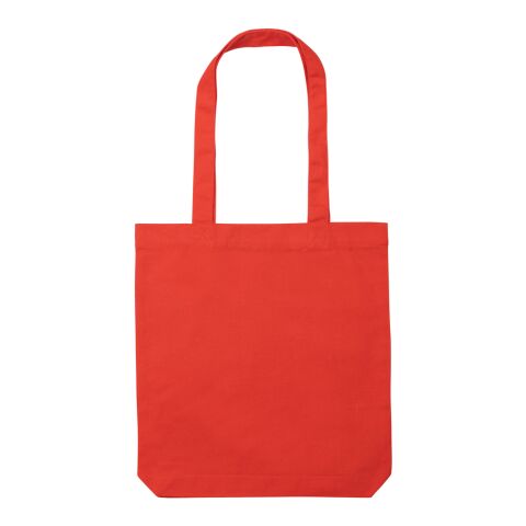 Impact Aware™ 285g/m² Tragetasche aus recyceltem Canvas Sattes Rot | ohne Werbeanbringung | Nicht verfügbar | Nicht verfügbar | Nicht verfügbar