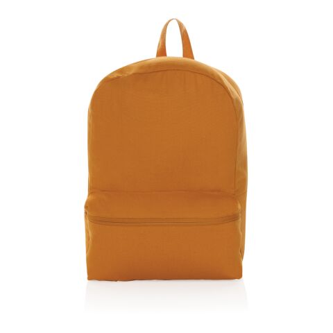 Impact Aware™ 285g/m² Rucksack aus Recycled Canvas Sonnenuhr Orange | ohne Werbeanbringung | Nicht verfügbar | Nicht verfügbar | Nicht verfügbar