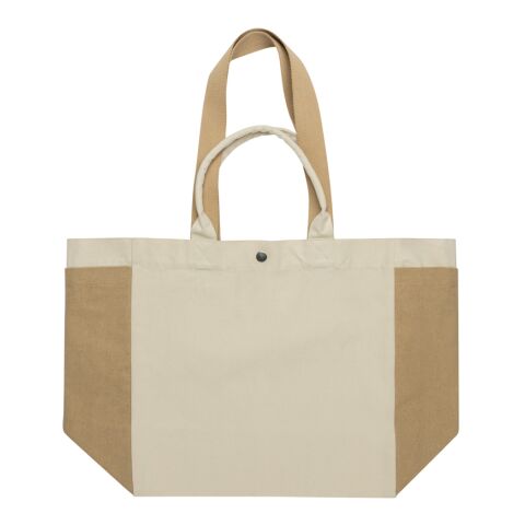 BEAU AWARE™ Allround-Shopper aus rec. Canvas 400gr/m² weiß