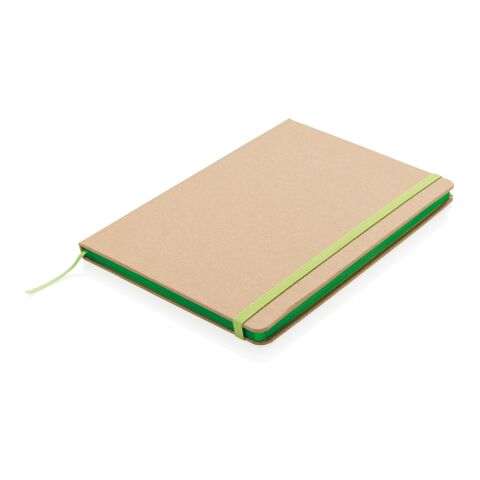 Nachhaltiges A5 Notizbuch grün | ohne Werbeanbringung | Nicht verfügbar | Nicht verfügbar
