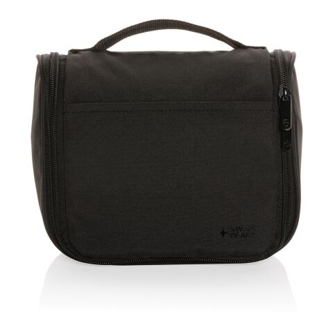 Swiss Peak Lohan AWARE™ Kosmetiktasche schwarz | ohne Werbeanbringung | Nicht verfügbar | Nicht verfügbar | Nicht verfügbar