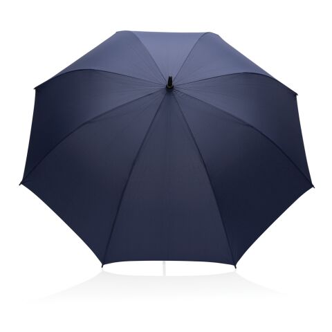 Tony Aware™ RPET 30" Schirm mit auto. Öffnung &amp; Akaziengriff navy blau | ohne Werbeanbringung | Nicht verfügbar | Nicht verfügbar