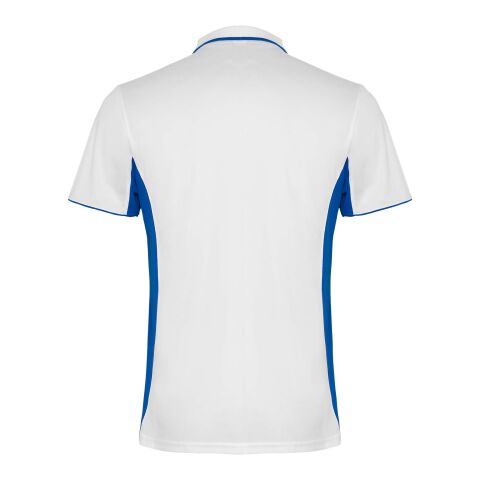 Montmelo Sport Poloshirt Unisex Standard | weiss-royalblau | M | ohne Werbeanbringung | Nicht verfügbar | Nicht verfügbar | Nicht verfügbar