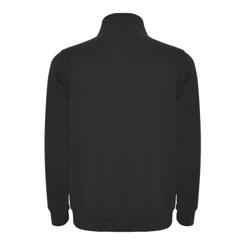 Aneto Pullover mit Viertelreißverschluss schwarz | XL