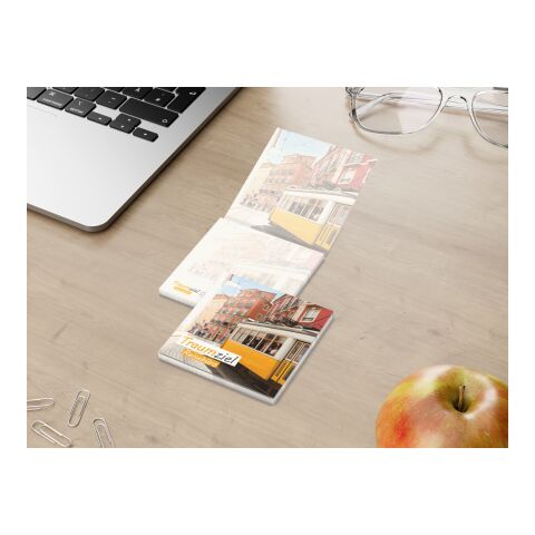 Haftnotizblock Cover Karton RECYCLING Format mittel Naturkarton-Umschlag 72 × 72 mm | ohne Werbeanbringung | ohne Werbeanbringung | ohne Werbeanbringung