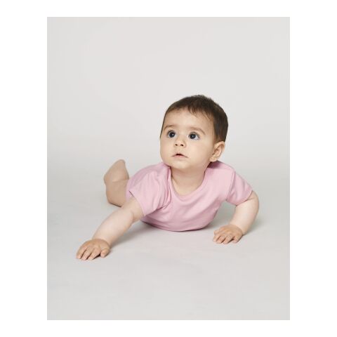 Stanley&amp;Stella Baby Body pink | 18-24 m/86-92cm | ohne Werbeanbringung