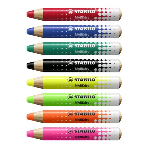 STABILO MARKdry Whiteboard-Marker neongelb | ohne Werbeanbringung
