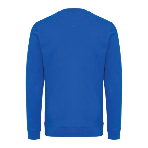 Iqoniq Zion Rundhals-Sweater aus recycelter Baumwolle Königsblau | L | ohne Werbeanbringung | Nicht verfügbar | Nicht verfügbar | Nicht verfügbar