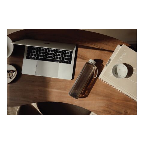 VINGA Arch 550ml Flasche aus RCS recyceltem PET weiss | ohne Werbeanbringung | Nicht verfügbar | Nicht verfügbar