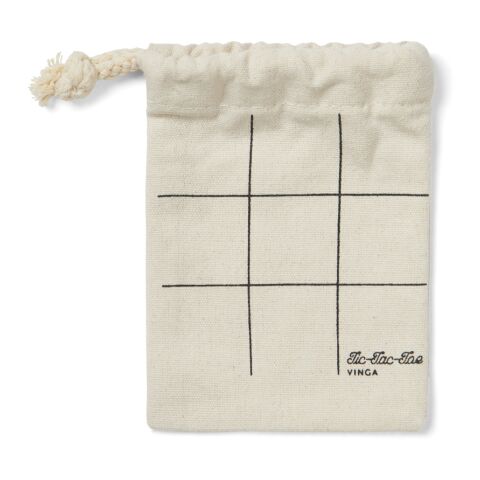 VINGA Tic-Tac-Toe Mini-Spiel braun | ohne Werbeanbringung | Nicht verfügbar | Nicht verfügbar