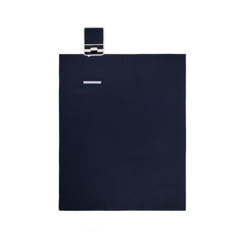 VINGA Volonne AWARE™ Picknickdecke aus recyceltem Canvas blau-off white | ohne Werbeanbringung | Nicht verfügbar | Nicht verfügbar | Nicht verfügbar