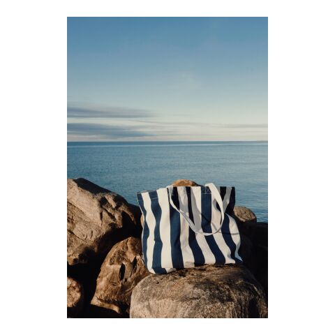 VINGA Lagoa GRS Strandtasche navy blau