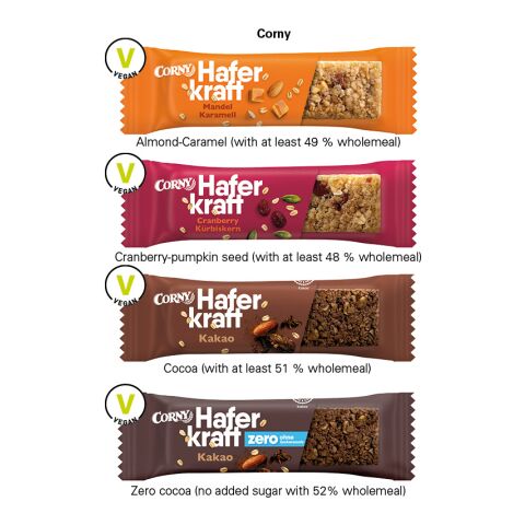Corny Haferkraft Riegel 4c Euroskala | Kakao