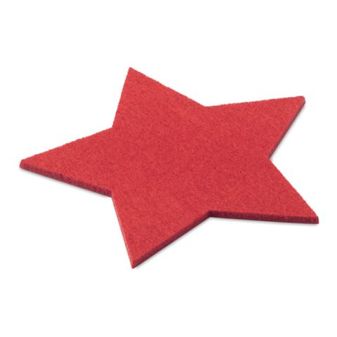 Untersetzer RPET-Filz rot | ohne Werbeanbringung | Nicht verfügbar | Nicht verfügbar | Nicht verfügbar