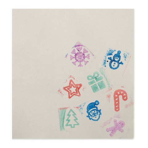 Stempel-Set Weihnachten beige | ohne Werbeanbringung | Nicht verfügbar | Nicht verfügbar | Nicht verfügbar