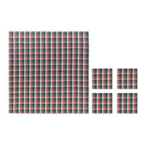Tischtuch-Set Baumwolle bunt