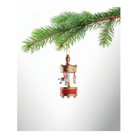 Dekoratives Karussell gold