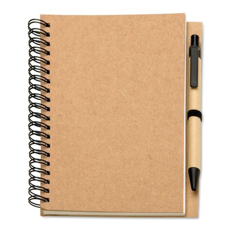 Recyceltes Notizbuch Blankopapier beige | ohne Werbeanbringung | Nicht verfügbar | Nicht verfügbar | Nicht verfügbar