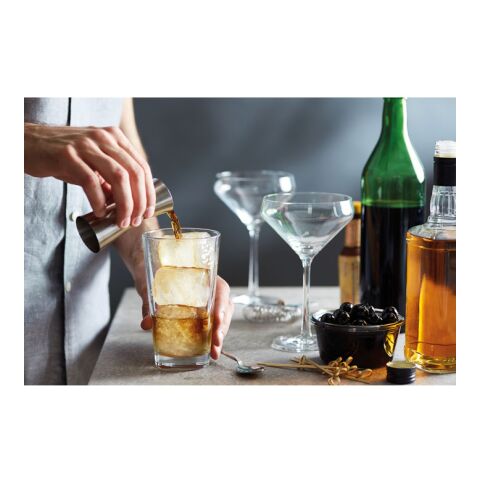 Messbecher Edelstahl mattsilber | ohne Werbeanbringung | Nicht verfügbar | Nicht verfügbar