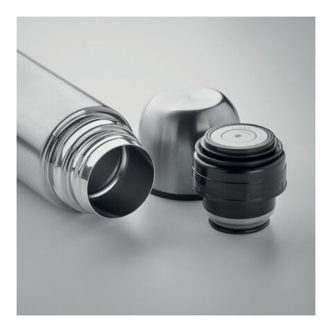 Isolierflasche 500 ml, silber-glänzend mattsilber | ohne Werbeanbringung | Nicht verfügbar | Nicht verfügbar | Nicht verfügbar