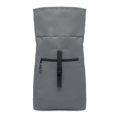 Rolltop-Rucksack 600D dunkelgrau | ohne Werbeanbringung | Nicht verfügbar | Nicht verfügbar | Nicht verfügbar
