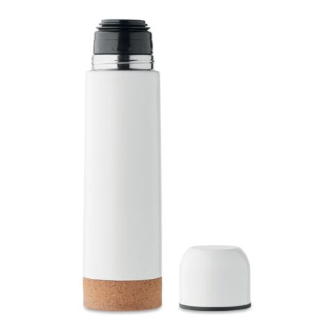 Doppelwandige Flasche 500ml weiß | ohne Werbeanbringung | Nicht verfügbar | Nicht verfügbar | Nicht verfügbar