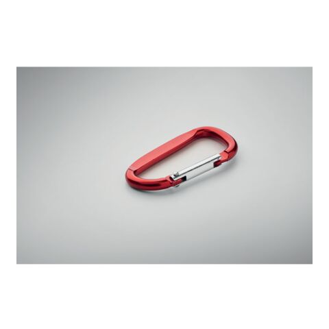 Karabinerhaken Aluminium rot