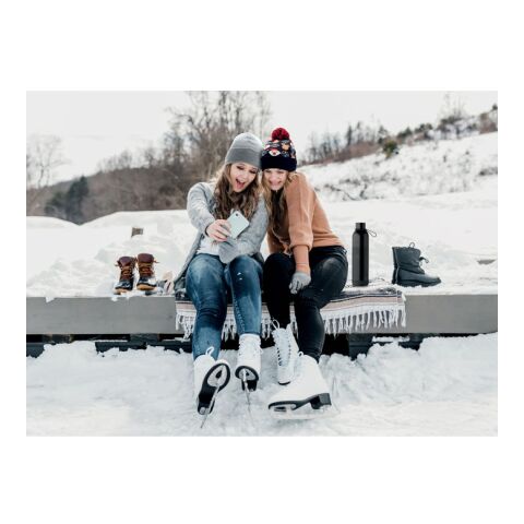 Doppelwandige Flasche 500ml schwarz | ohne Werbeanbringung | Nicht verfügbar | Nicht verfügbar | Nicht verfügbar