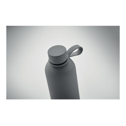 Doppelwandige Flasche 500 ml dunkelgrau
